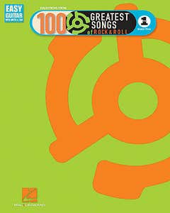 100 greatest songs of rock & roll / easy guitar (HAL LEONARD)