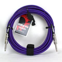 DiMarzio Braided Instrument Cable 18ft (5.5m) Purple