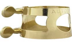 Yamaha Alto Sax Ligature Gold Plated