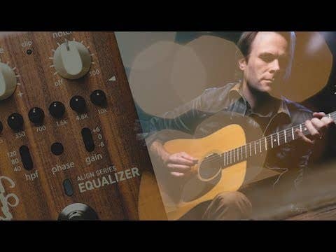 LR Baggs Align EQ Acoustic Equalizer Pedal