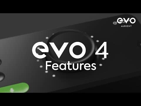 EVO by Audient EVO4 2ch Audio Interface w/Smart Gain
