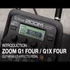Zoom G1 FOUR Guitar Multi-Effects Pedal