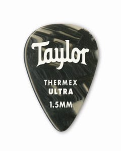 Taylor Prem351 Thermex Ultrapicks - Black Onyx - 1.50mm (6pk)