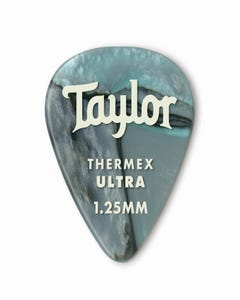 Taylor Prem351 Thermex Ultrapicks - Abalone - 1.25mm (6pk)