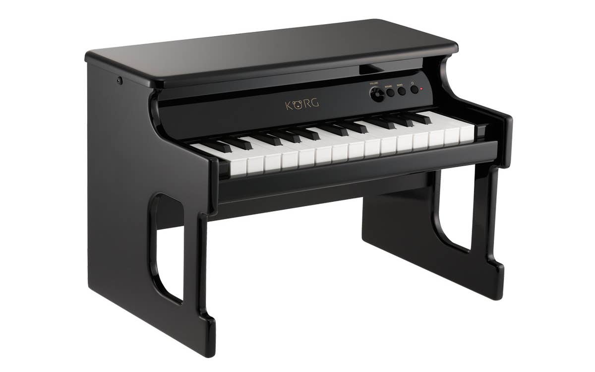 Korg tinyPIANO Mini Upright Style Piano - Black