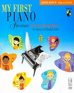 My First Piano Adventure Lesson Book B Bk/Cd