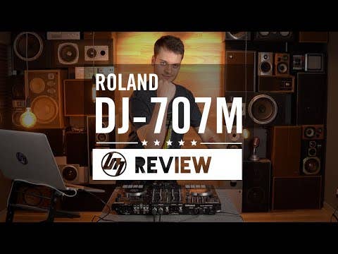 Roland DJ-707M Digital DJ Controller w/built-in Drum Machine