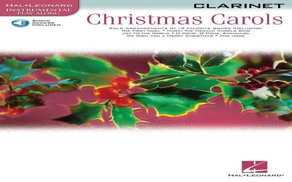 Christmas Carols Bk/Cd Clarinet
