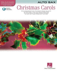 Christmas Carols for Alto Sax - Book/CD (Hal Leonard)