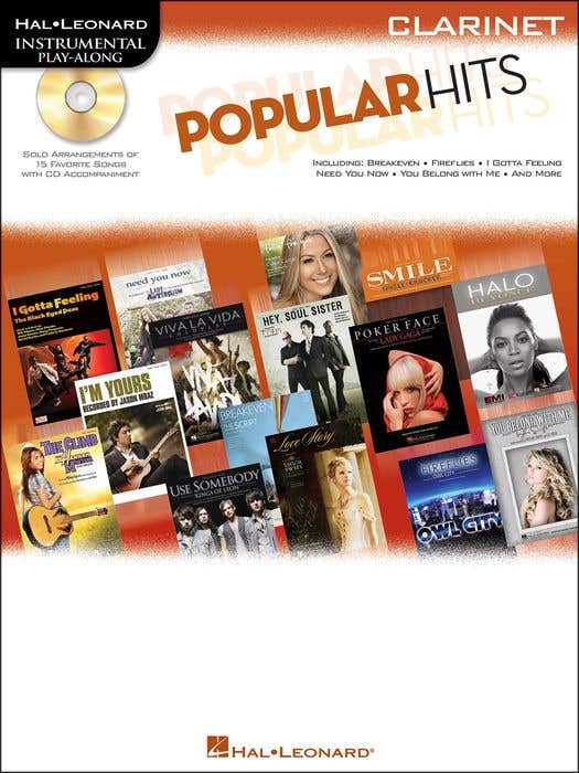 Popular Hits BK/CD Clarinet / VARIOUS (HAL LEONARD)