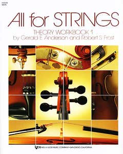 All For Strings Theory Workbook 1 Violin