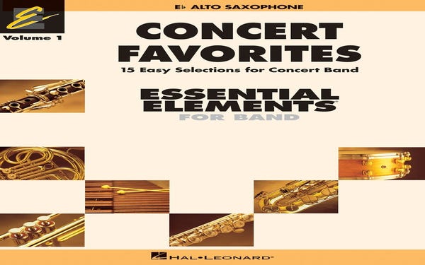 Concert Favourites Bk 1 Alto Sax