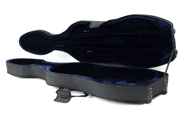 TG 3/4 Size Lightweight Cello Case with Wheels