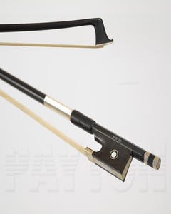 Violin bow 4/4 size carbon BLACK  - FPS STUDENT