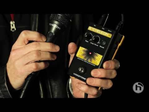 TC Helicon VoiceTone T1 Adaptive Tone & Dynamics Pedal