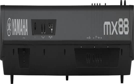 Yamaha MX88 BK 88-note Keyboard Synthesizer w/MOTIF sounds - Black