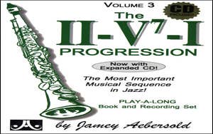 Jazz Improvisation Ii/V7/1 Progr Bk/Cd Vol 3