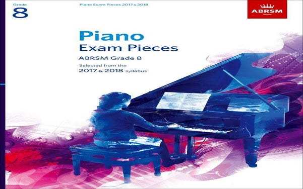 Abrsm Piano Exam Pieces Gr 8 2019-2020 Book