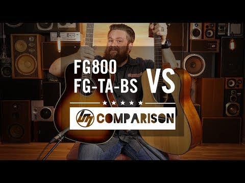 Yamaha FG800M Gigmaker Acoustic Guitar Value Pack - Matte Finish