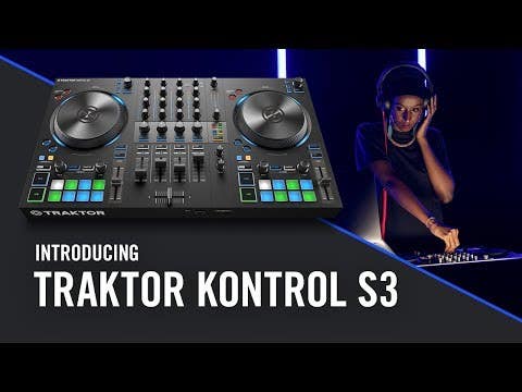 Native Instruments Traktor Kontrol S3 DJ Controller w/Traktor Pro 3