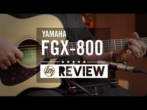 Yamaha FGX800C Acoustic/Electric Guitar - Natural