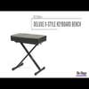 OnStage Adjustable Keyboard Bench/Stool (OSKT7800+)