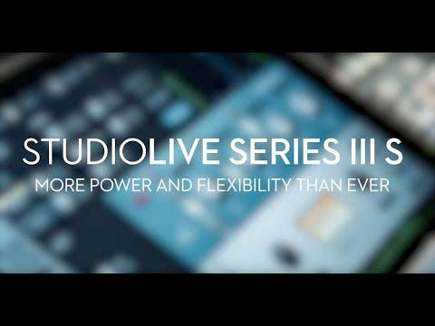 Presonus StudioLive 32S Digital Mixer w/Studio One Artist