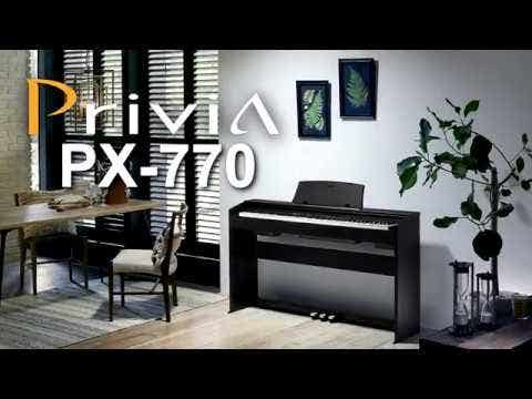 Casio Privia PX770WE 88 note digital piano - White w/matching bench
