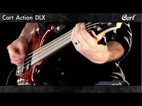 Cort Action PJ Bass Guitar - Walnut