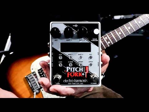 Electro Harmonix Pitch Fork+ Polyphonic Pitch Shifter/Harmony Pedal