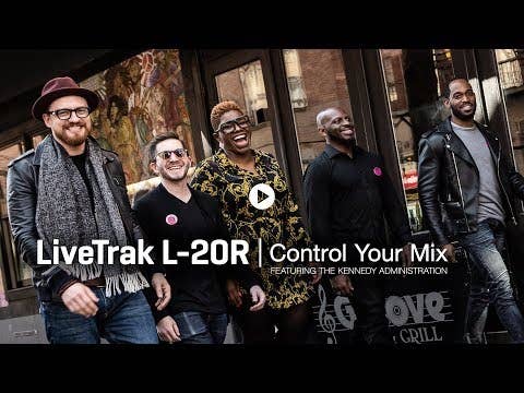 Zoom LiveTrak L-20R Portable Mixer/Recorder/Interface