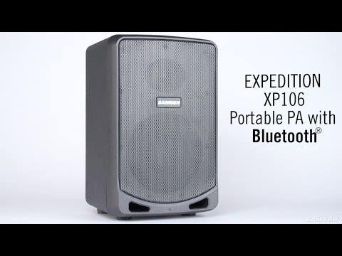 Samson Expedition XP106 - Portable PA with Bluetooth