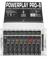 Behringer Powerplay Pro-8 HA8000 headphone distribution amp