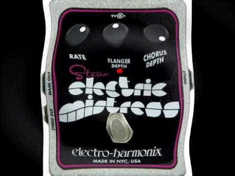 Electro Harmonix Stereo Electric Mistress Flanger / Chorus Pedal