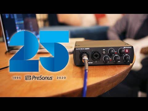 Presonus AudioBox USB 96 Interface w/Studio One + Ableton Live Lite