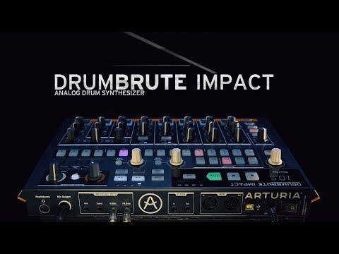 Arturia DrumBrute Impact Analog Drum Synth