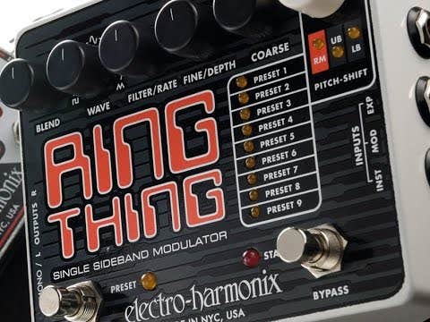 Electro Harmonix Ring Thing Ring Modulator Pedal