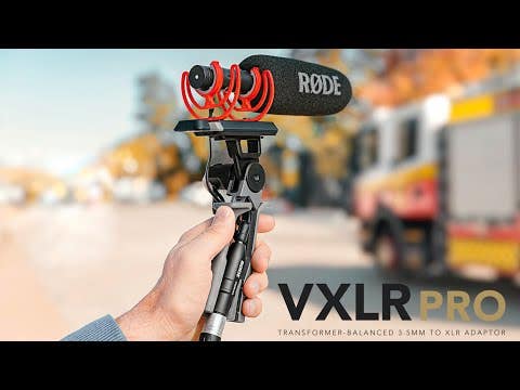 Rode VXLR PRO Transformer-balanced 3.5mm TRS to XLR adaptor