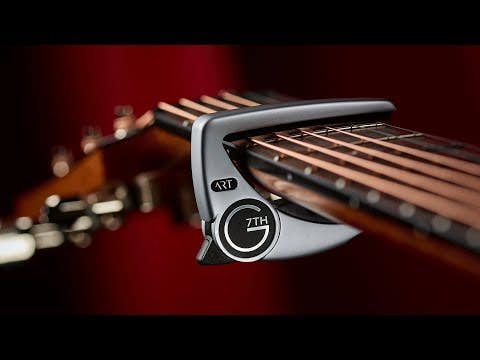 G7th Performance 3 6-String Acoustic/Electric Guitar Capo - Silver