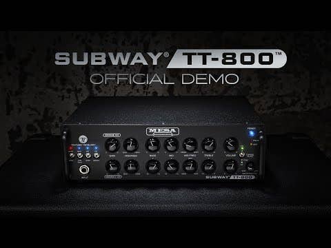 Mesa Boogie Subway TT-800 Bass Amp Head