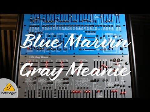 Behringer 2600 Blue Marvin Special Edition Semi-Modular Analog Synthesizer
