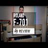 Roland F-701 Digital Piano w/Matching Bench - Light Oak