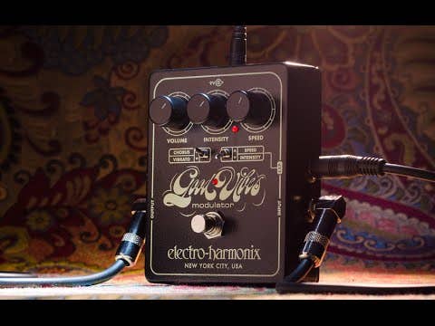 Electro Harmonix Good Vibes Analogue Modulator Pedal