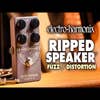 Electro Harmonix Ripped Speaker Fuzz / Distortion Pedal