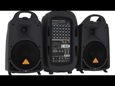 Behringer Europort PPA2000BT Compact PA System w/Bluetooth
