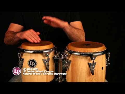Latin Percussion LP Junior Wood Conga Set (LP-JRX-AW)