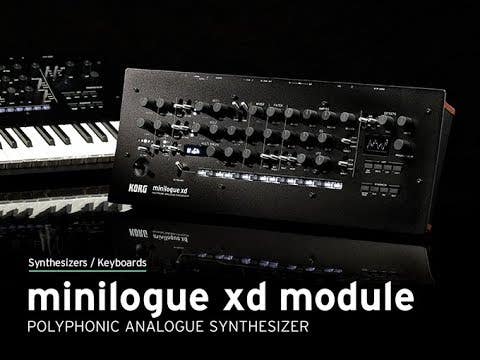 Korg Minilogue XD Module Polyphonic Analog Synthesizer