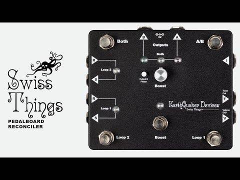 EarthQuaker Devices Swiss Things Pedalboard Reconciler