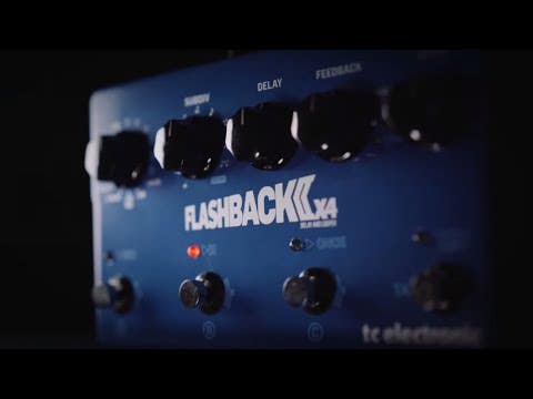 TC Electronic Flashback 2 X4 Delay Pedal