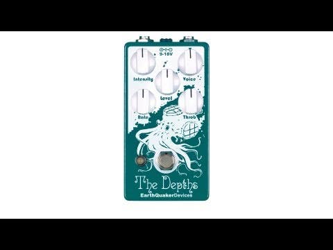 EarthQuaker Devices The Depths v2 Optical Vibe Pedal
